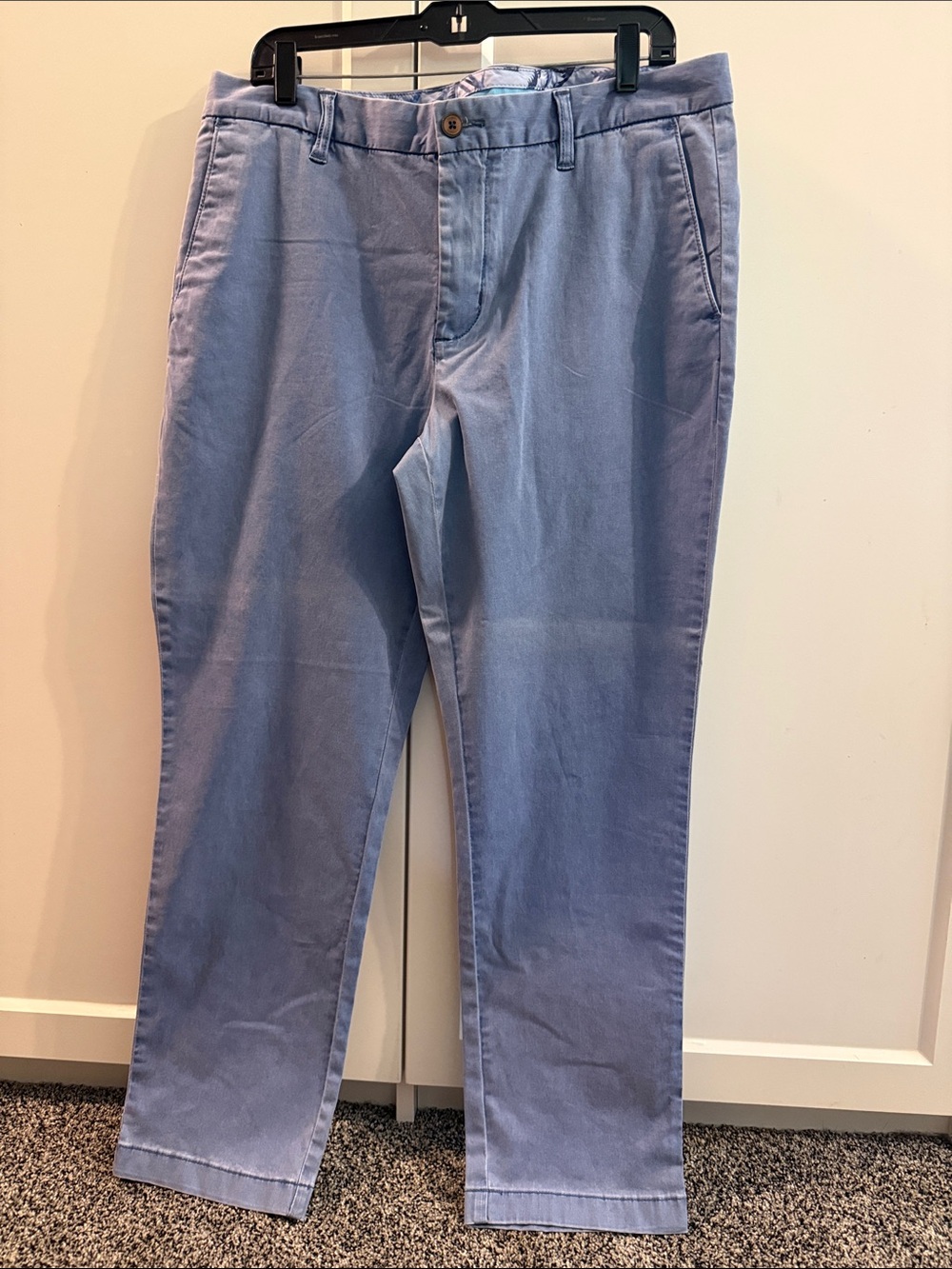 Tommy Bahama Men’s Blue Chambray Chino Pants 36x30